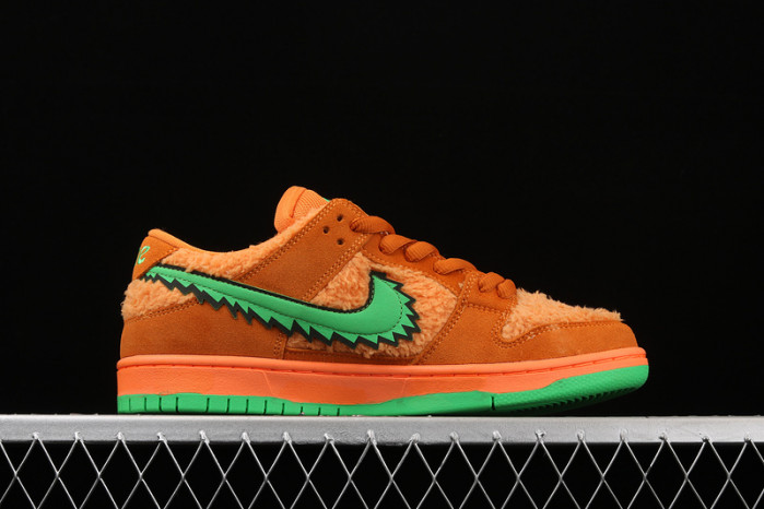 GRATEFUL DEAD X NIKE SB DUNK LOW "ORANGE BEAR"-CJ5378-800
