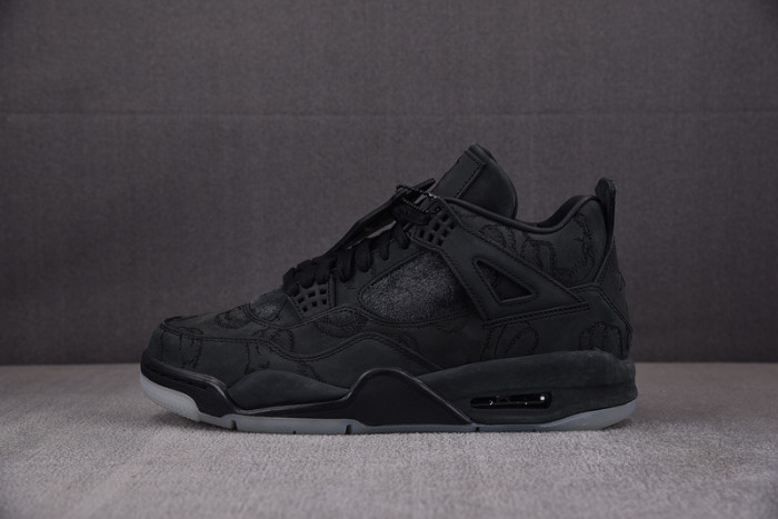 KAWS x Air Jordan 4 Retro 'Black'  930155-001