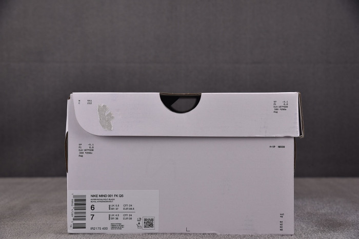 Nike Mind 001 Flyknit Slide Hyper Royal Black IR2175-400