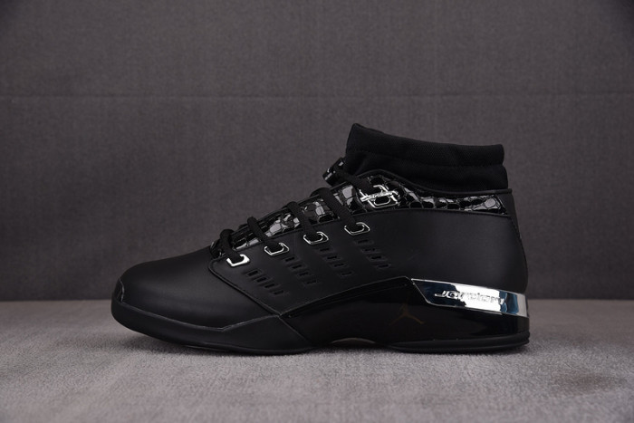 air Jordan 17 OG Low Black Chrome  303891-004