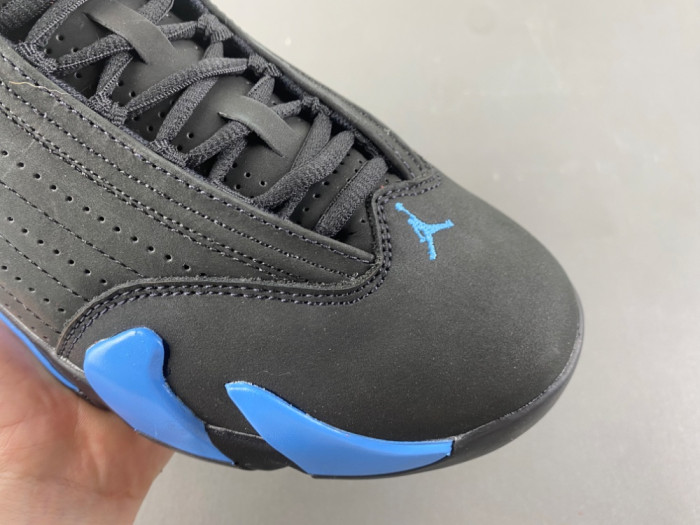 Air Jordan 14 “Black/University Blue”  487471-007