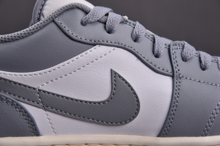 Air Jordan 1 Low“Stealth and White 553558-053