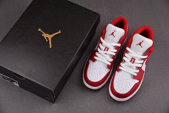 Air Jordan 1 Low “Gym Red” 553560-611