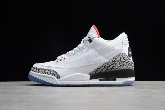 AIR JORDAN 3 RETRO NRG "FREE THROW LINE" WHITE MENS 923096-101
