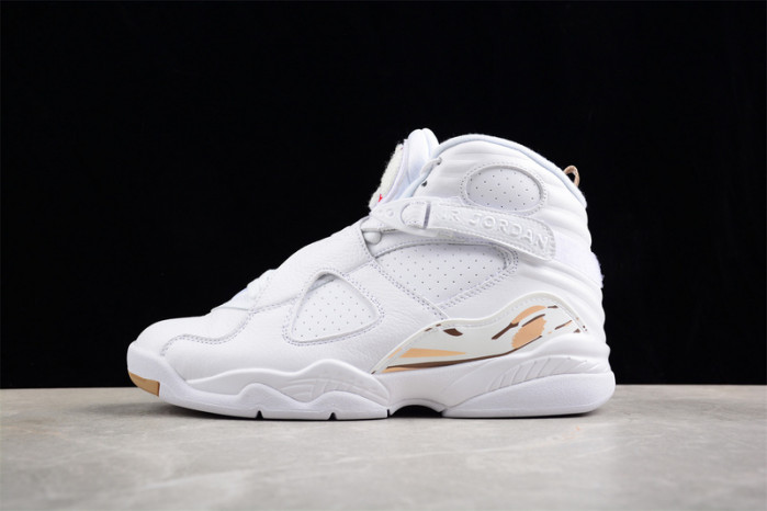 Air Jordan 8 Retro OVO White Men's - AA1239-135