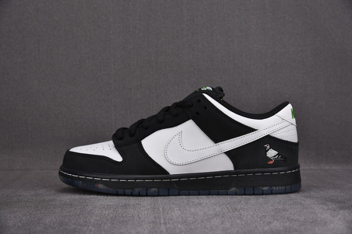 NIKE SB DUNK LOW STAPLE PANDA PIGEON - BV1310-013