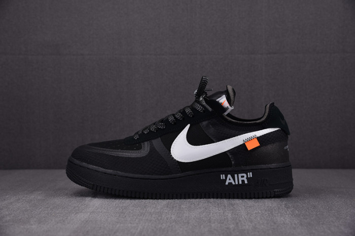 Nike Air Force 1 Low OFW Black White AO4606-001