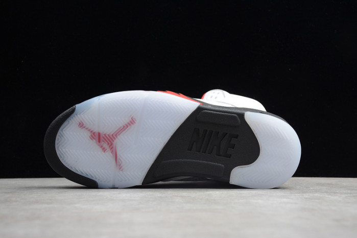 JORDAN 5 RETRO FIRE RED SILVER TONGUE (2020) - DA1911-102
