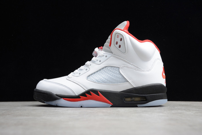 JORDAN 5 RETRO FIRE RED SILVER TONGUE (2020) - DA1911-102