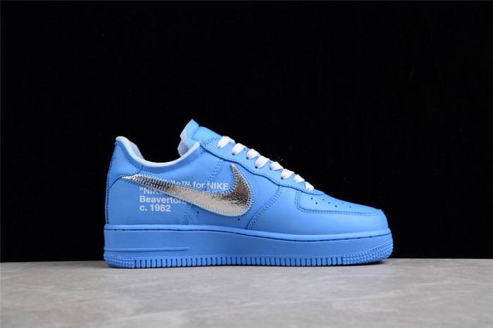 Nike Air Force 1 Low OFW MCA University Blue CI1173-400
