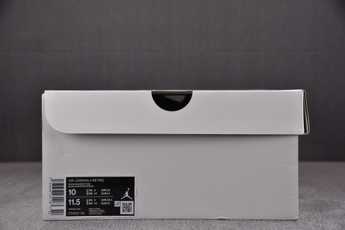 AIR JORDAN 4 RETRO RED METALLIC CT8527-112