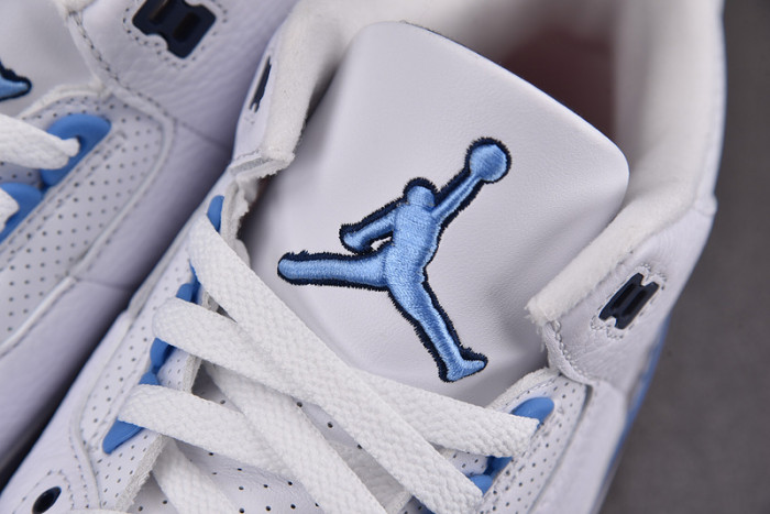 AIR JORDAN 3 RETRO “UNC” WHITE CT8532-104