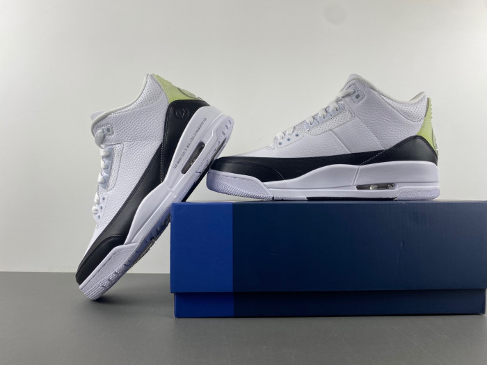FRAGMENT AIR JORDAN 3 WHITE BLACK DA3595-100