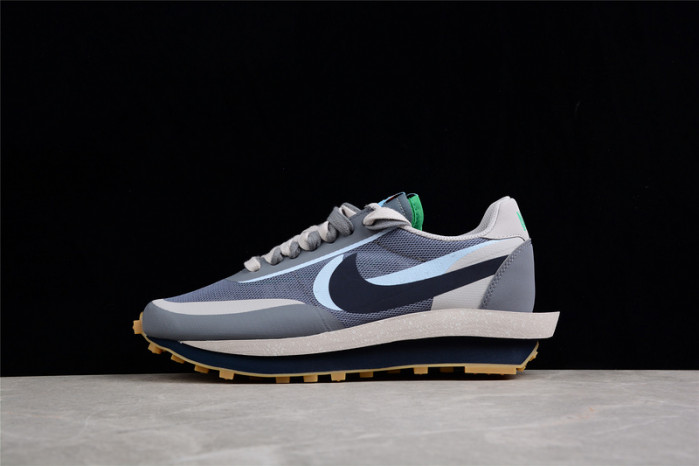 NIKE LD WAFFLE SACAI CLOT KISS OF DEATH 2 COOL GREY DH3114-001