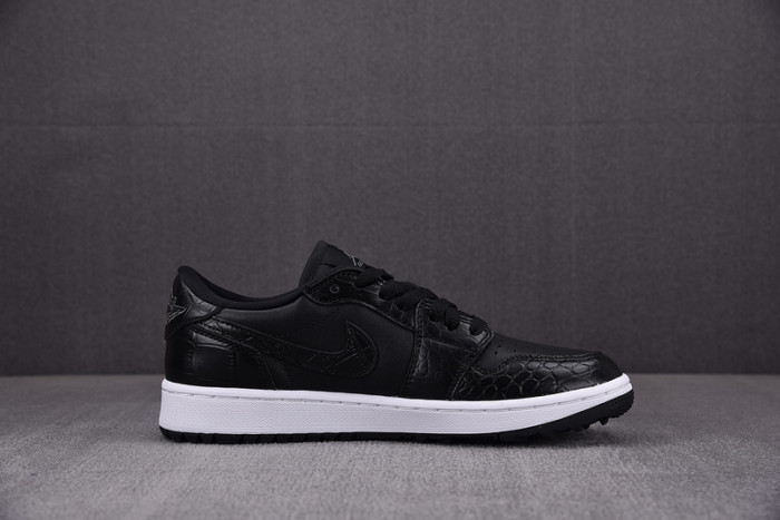Air Jordan 1 Low OG Golf “Black Croc” DD9315-003