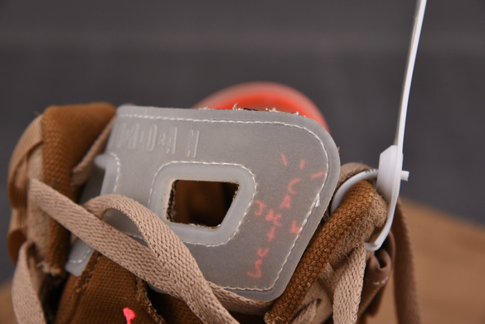 TRAVIS SCOTT X AIR JORDAN 6 “BRITISH KHAKI”  DH0690-200