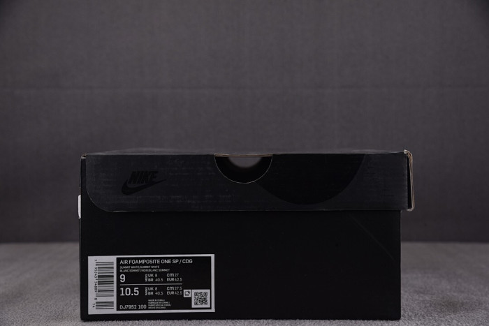 Nike Air Foamposite One Comme des Garcons Homme Plus White DJ7952-100
