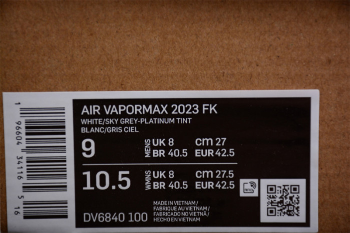 Nike Air VaporMax 2023 Flyknit DV6840-100