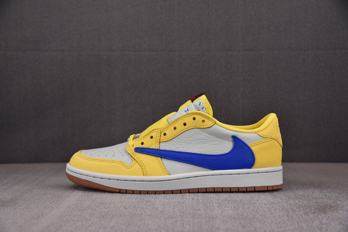 Air Jordan 1 Low OG SP Travis Scott Canary (Women's) DZ4137-700