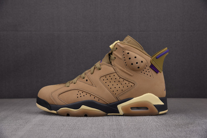 Air Jordan 6 Retro Gore-Tex Brown Kelp (Women's) FD1643-300