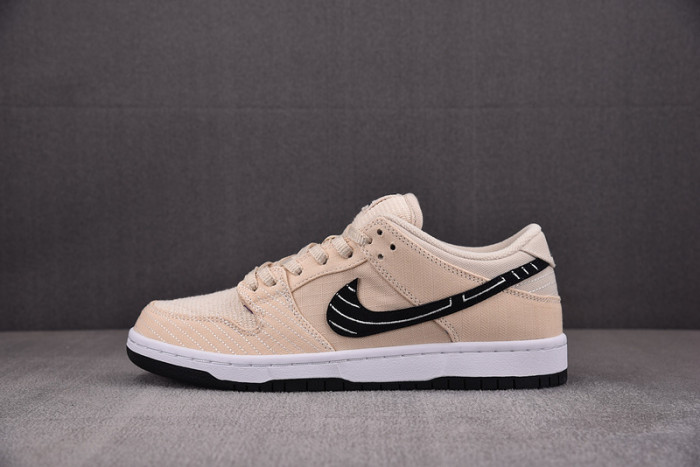 Albino & Preto x NK Dunk SB Low "Pearl White" FD2627-200