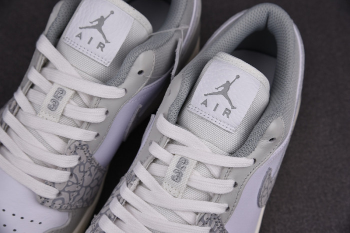 Air Jordan 1 Low PRM Smoke Grey Elephant DH4269-100