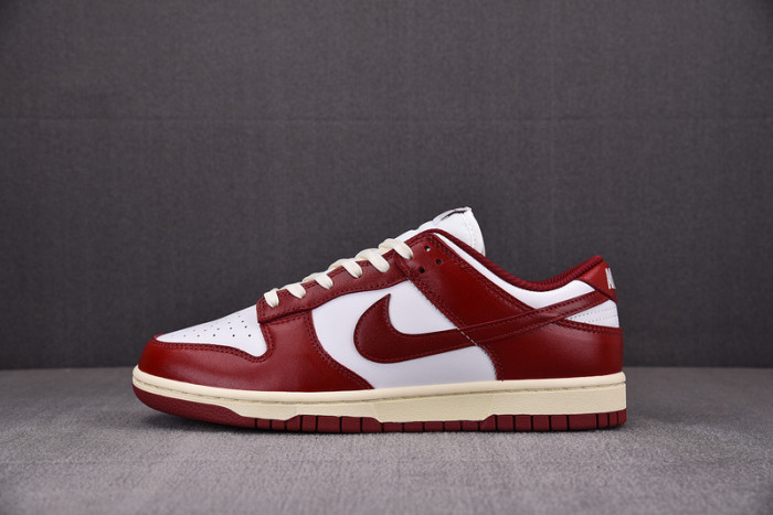 WMNS NK Dunk Low PRM “Team Red and White” FJ4555-100