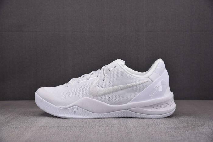 NIKE KOBE 8 PROTRO "TRIPLE WHITE" FJ9364-100