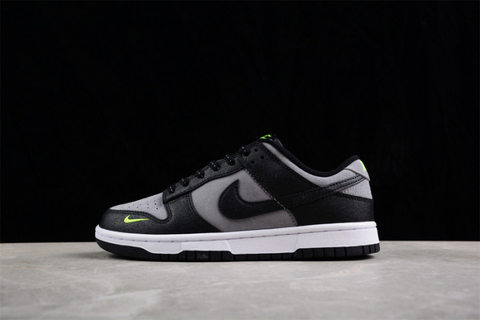 Nike Dunk Low 'Black Grey Green Strike' FQ2205-001