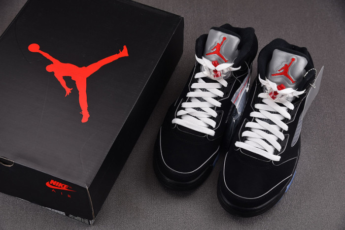 Air Jordan 5 “Black Metallic Reimagined” HF3975-001
