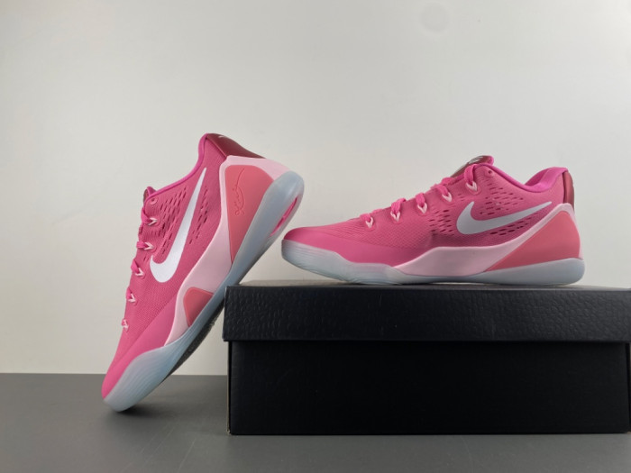 Nike Kobe 9 EM Low Protro Kay Yow Think Pink  HQ4995-600