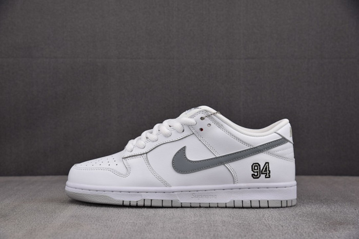 Nike SB Dunk Low S*pr1m1 94 White Metallic Silver  HQ8487-100