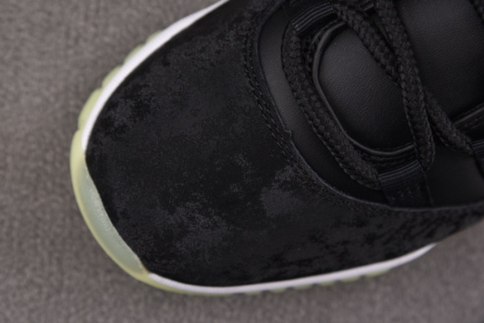 Air Jordan 11 Retro Black Barely Volt  IB1378-001