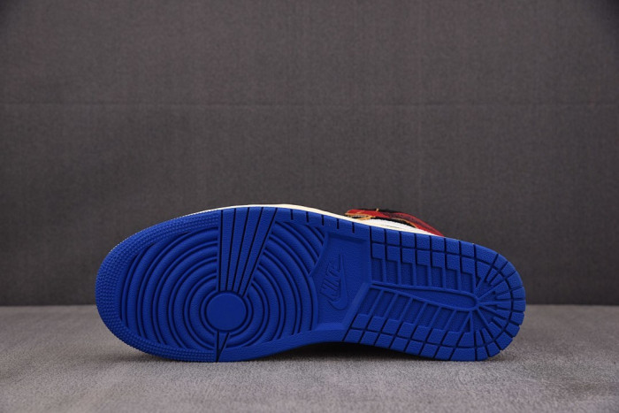 Air Jordan 1 Retro High OG SP Fragment x Union LA Varsity Red Sport Royal  IO7847-002