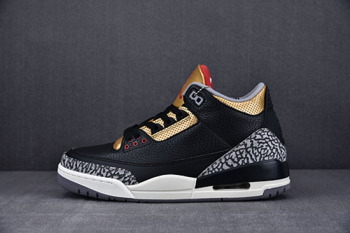 Air Jordan 3 WMNS Black Gold CK9246-067