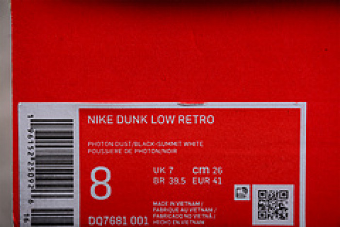 NIKE DUNK LOW IRON GREY DQ7681-001