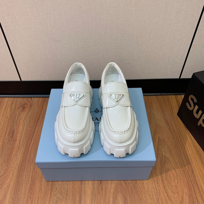 PRAD SNEAKER ( brushed leather )