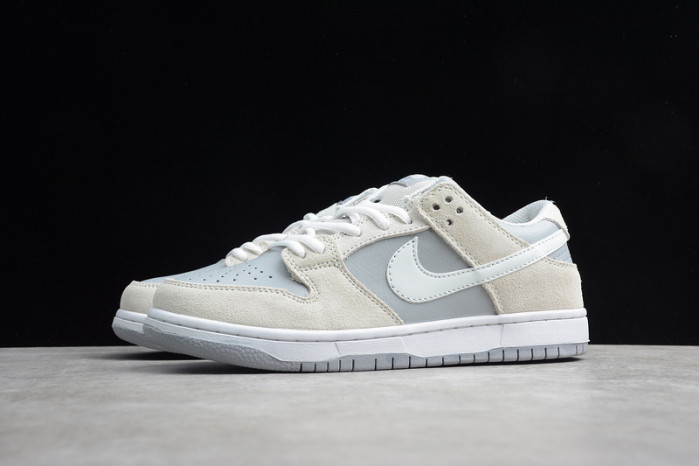 NIKE SB DUNK LOW SUMMIT WHITE WOLF GREY - AR0778-110