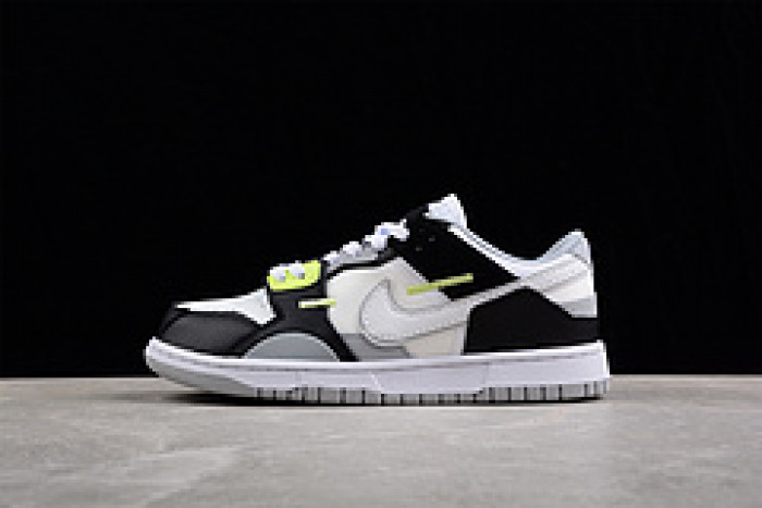 Nike Dunk Low Scrap Wolf Grey Light Lemon Twist DC9723-001