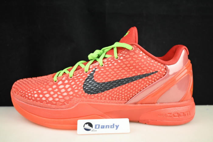 Nike Kobe 6 Protro “Reverse Grinch” FV4921-600